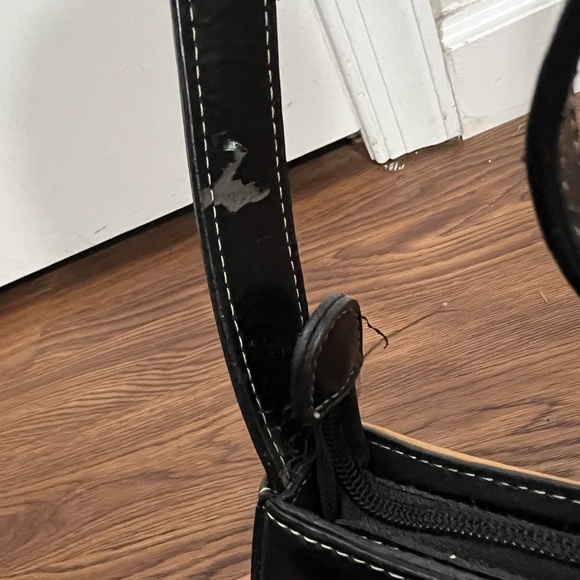 Brown & Black Colorblock Handbag - Picture 4 of 9